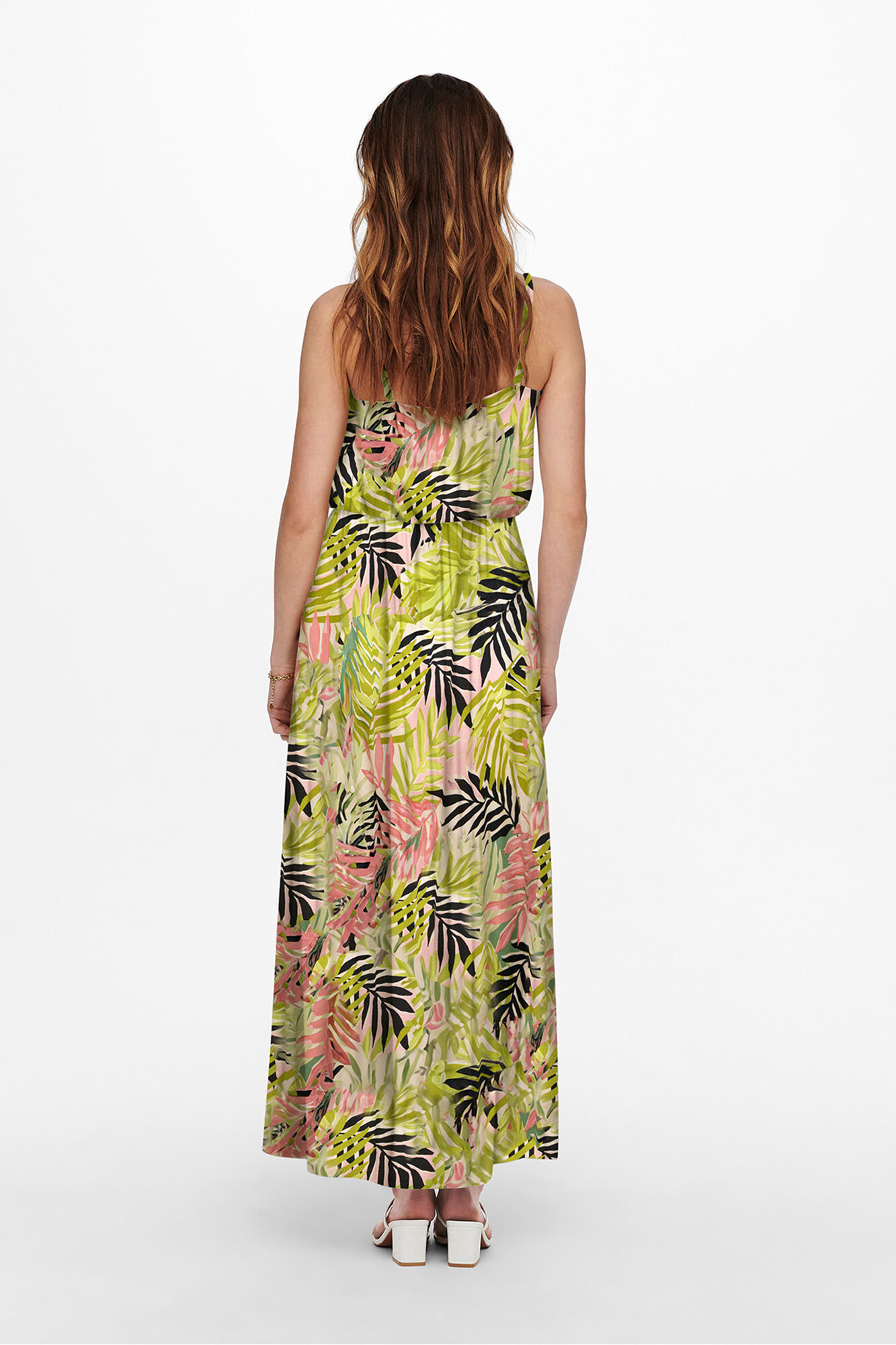 Only Vestido comprido com al&ccedil;as