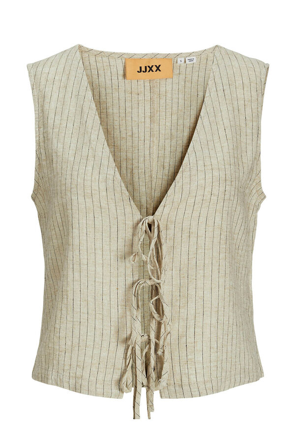 Jack & Jones Chaleco lazos gris