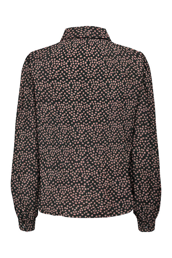 JDY Camisa manga larga negro