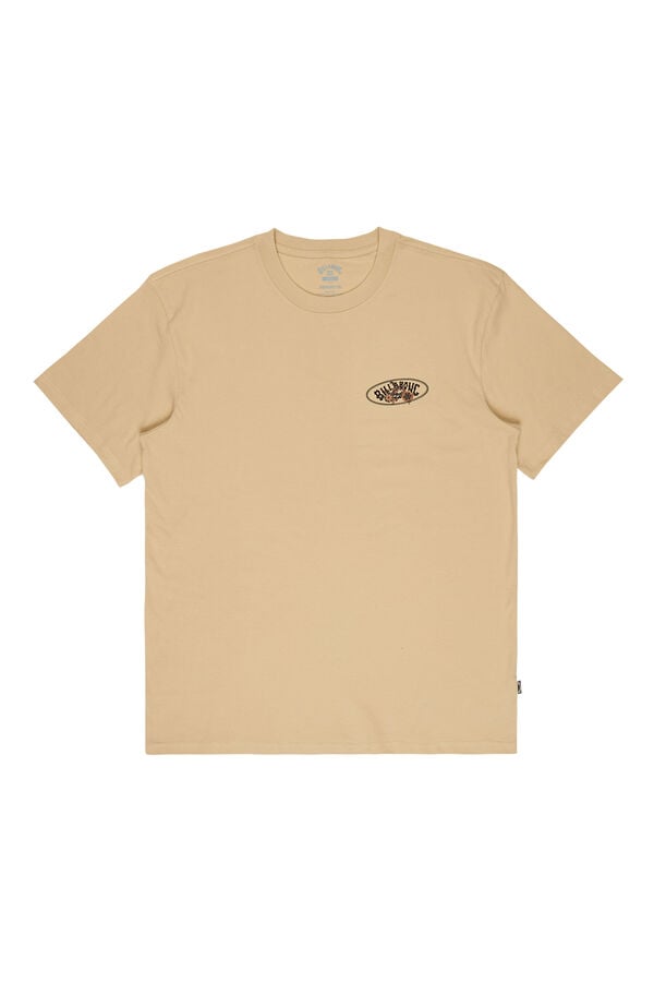 Billabong T-shirt manga curta bege