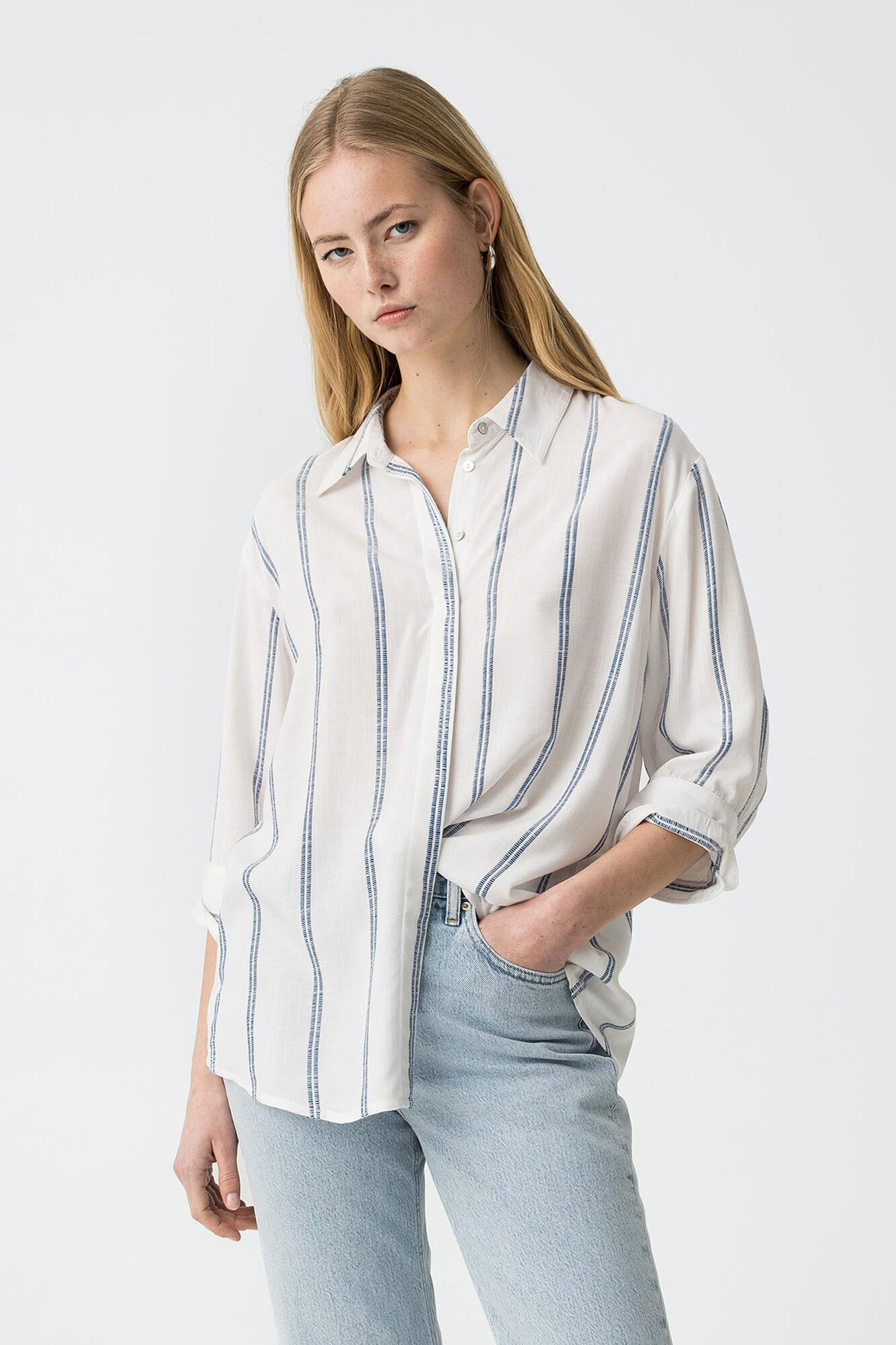 Tiffosi Camisa listrada riscas 