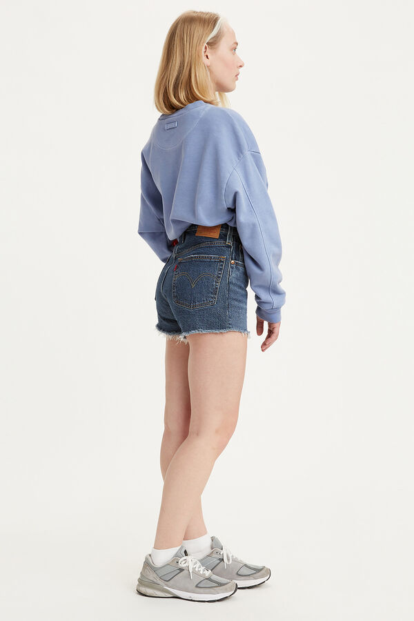 Springfield Jeans Straight 501® ORIGINAL Short azul medio