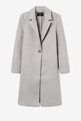 Tiffosi Sobretudo com bot&atilde;o cinzento