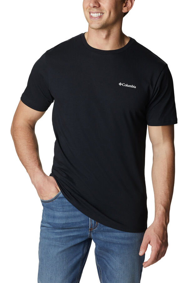 Columbia Camiseta estampada Columbia Barton Springs&trade; para hombre negro