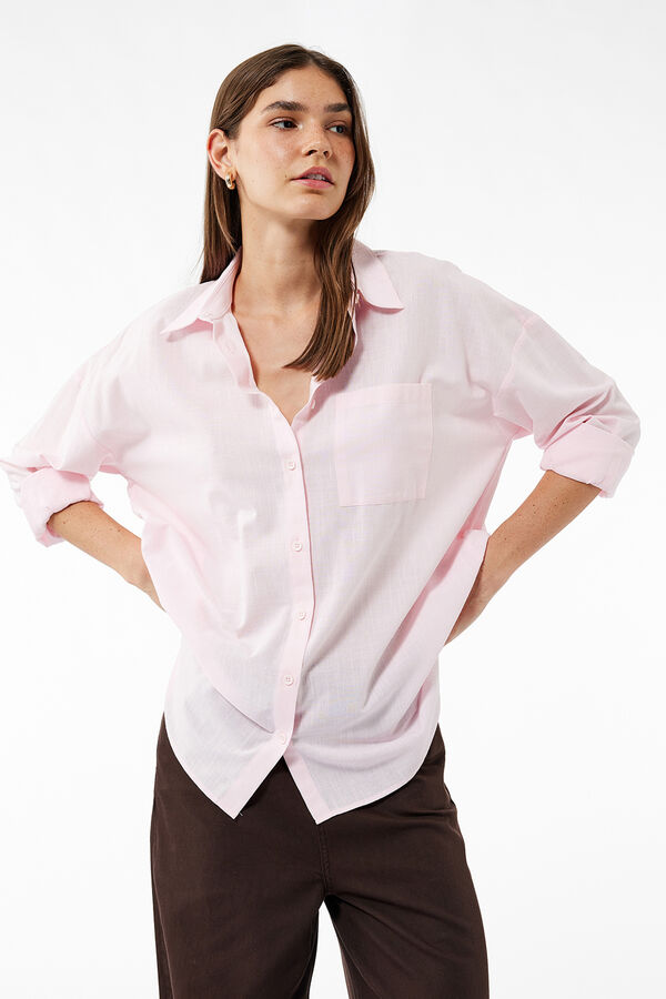 Koton Camisa grande rosa