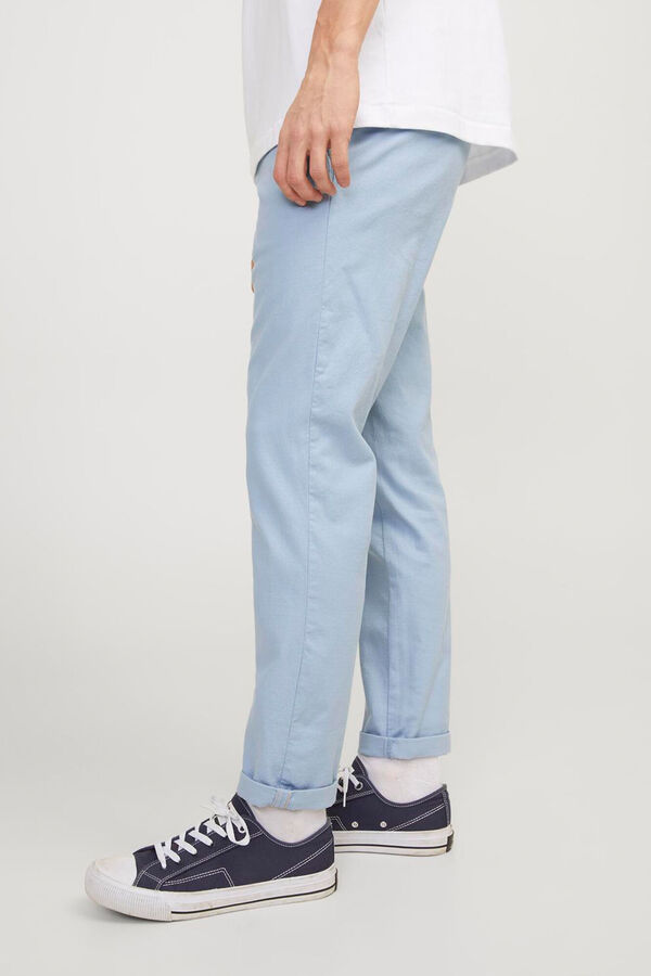 Jack & Jones Pantal&oacute;n chino slim fit turquesa