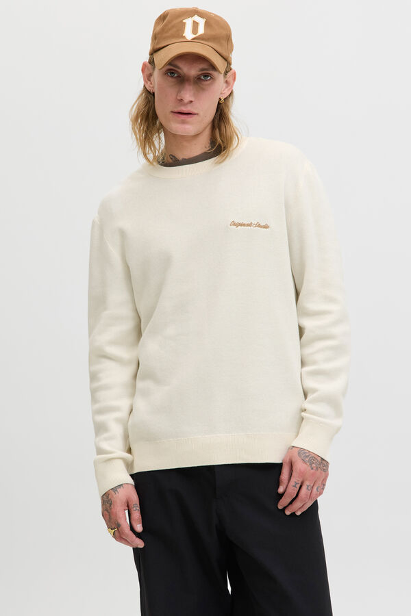 Jack & Jones Jersey regular fit blanco