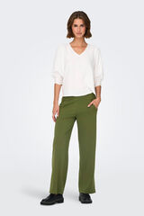 JDY Pantal&oacute;n largo de traje verde