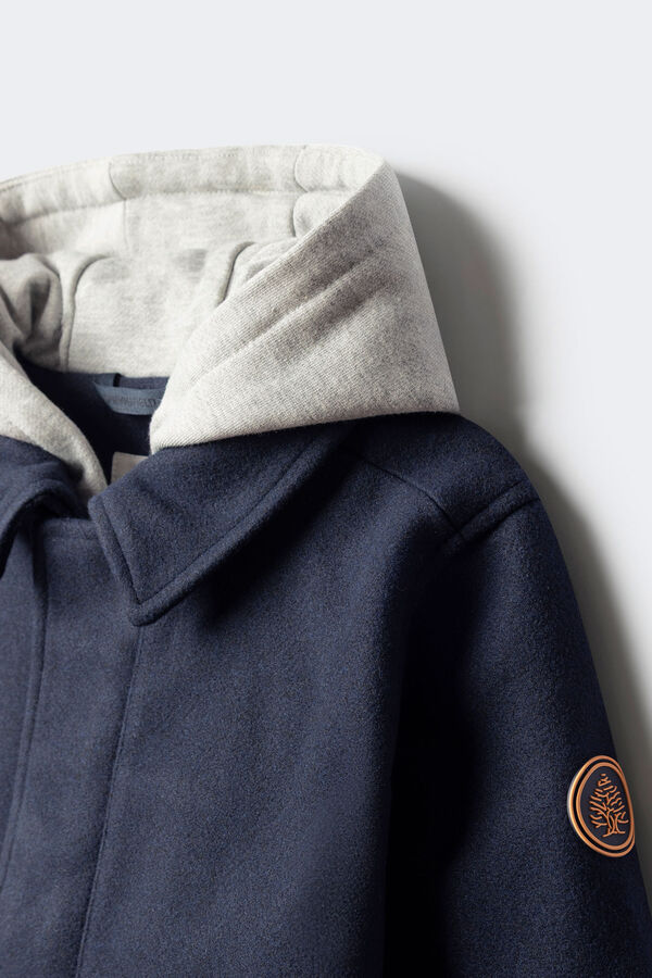 Springfield Kids Parka de pa&ntilde;o ni&ntilde;o azul