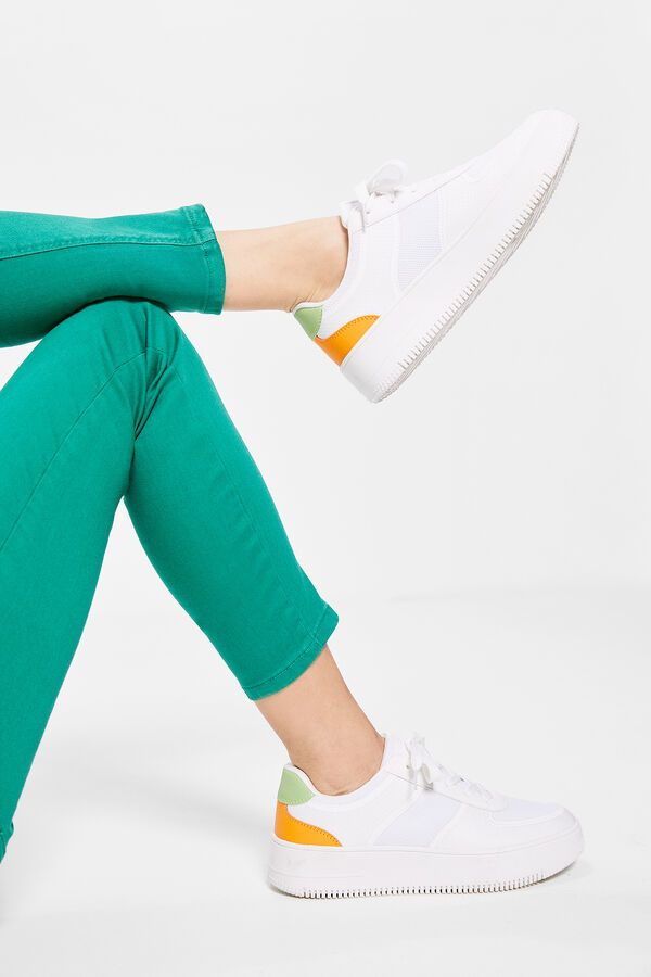 Springfield Jeans Slim Cropped Eco Dye verde escuro