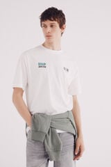 Springfield Camiseta soup addiction marfil