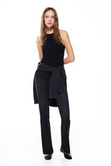 Springfield Jeans Flare negro