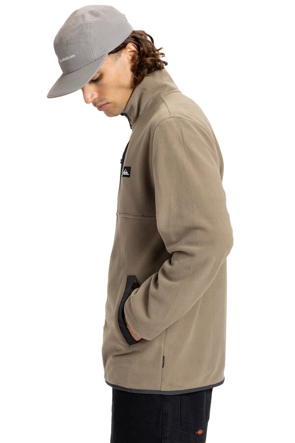 Quiksilver No Destination - Polar con cremallera para hombre nude