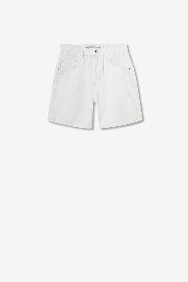 Tiffosi Cal&ccedil;as jeans branco