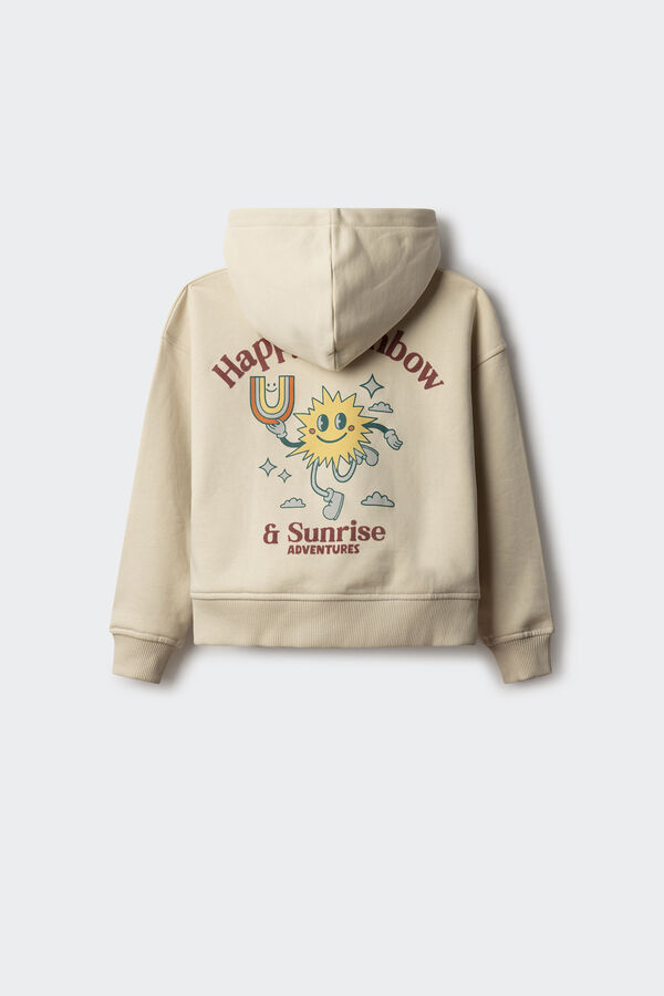 Springfield Kids Sweatshirt com capuz para menina azul