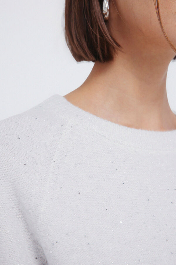 Springfield Jersey lentejuelas nude