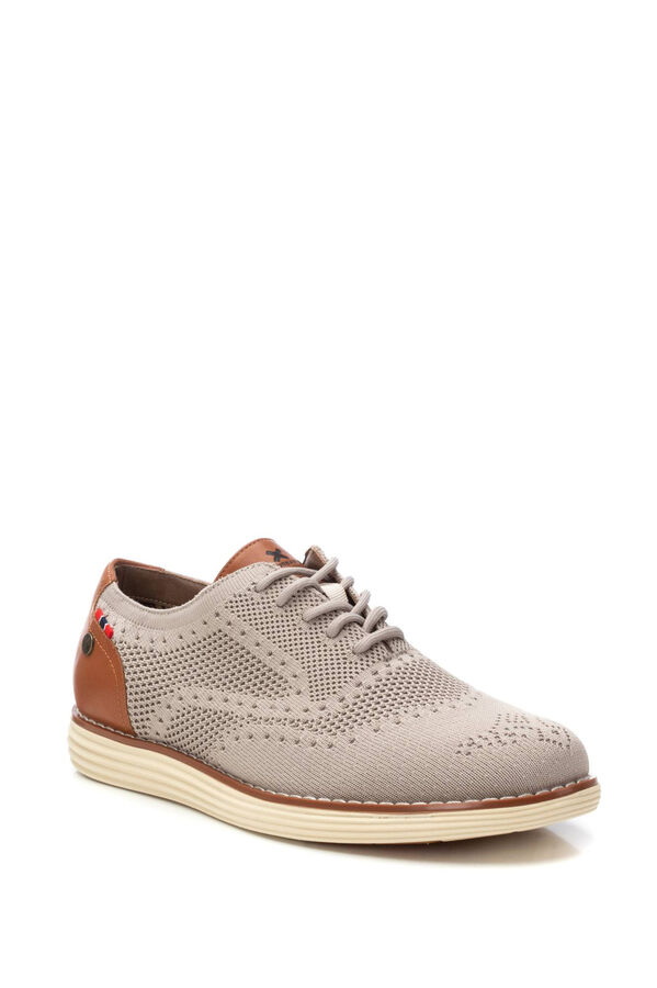 XTI zapato de hombre textil beige