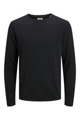 JJ REBEL Camisola de algod&atilde;o preto