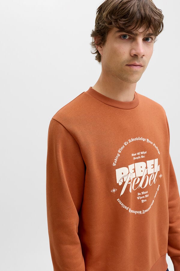 JJ REBEL Sudadera regular fit naranja