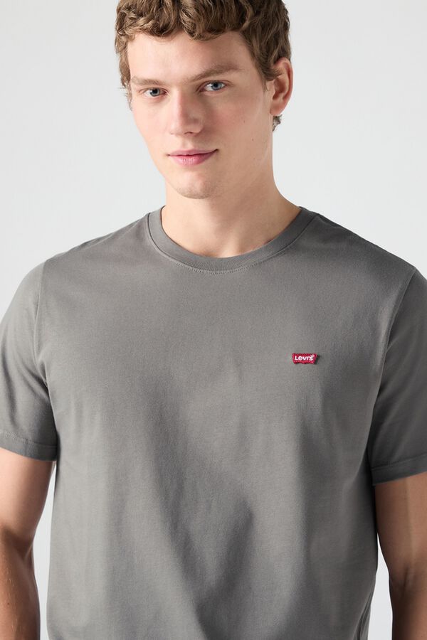 Levi's T-shirt de manga curta cinzento