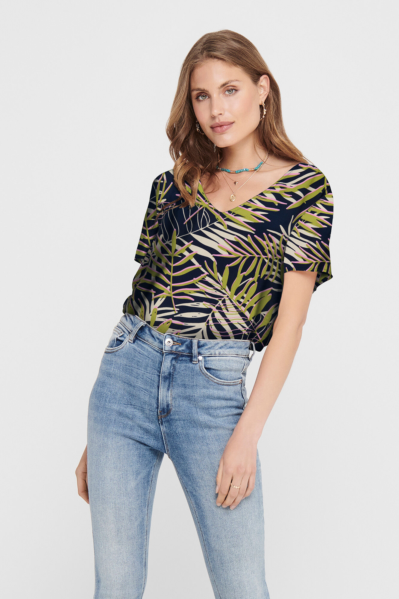 JDY Camiseta manga corta estampada