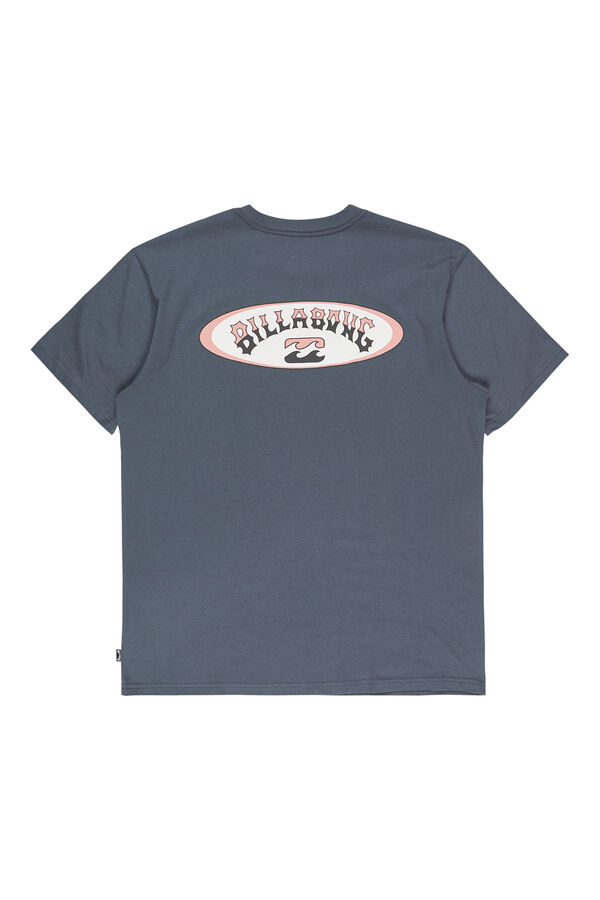 Billabong Stacked Arch - Camiseta para hombre azul
