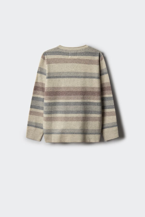 Springfield Kids Su&eacute;ter torcido para menino cinzento