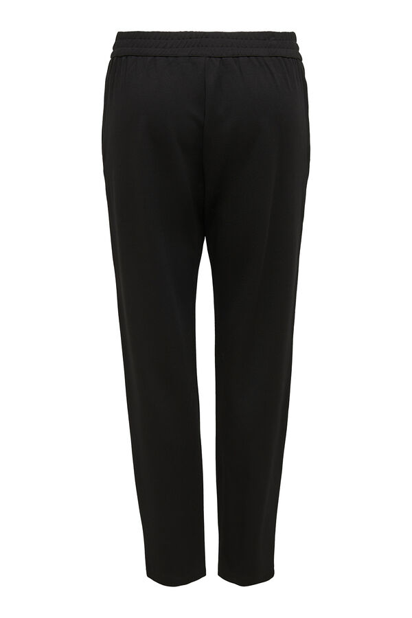 JDY Cal&ccedil;as de malha preto