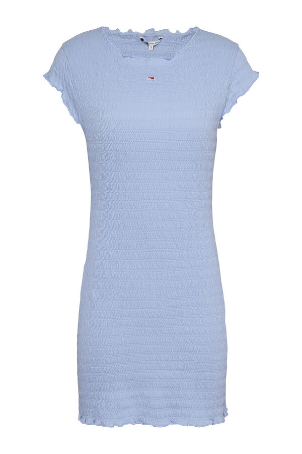 Tommy Jeans Vestido de manga curta Tommy Jeans azul