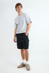 Balmohk Bermuda cargo negro
