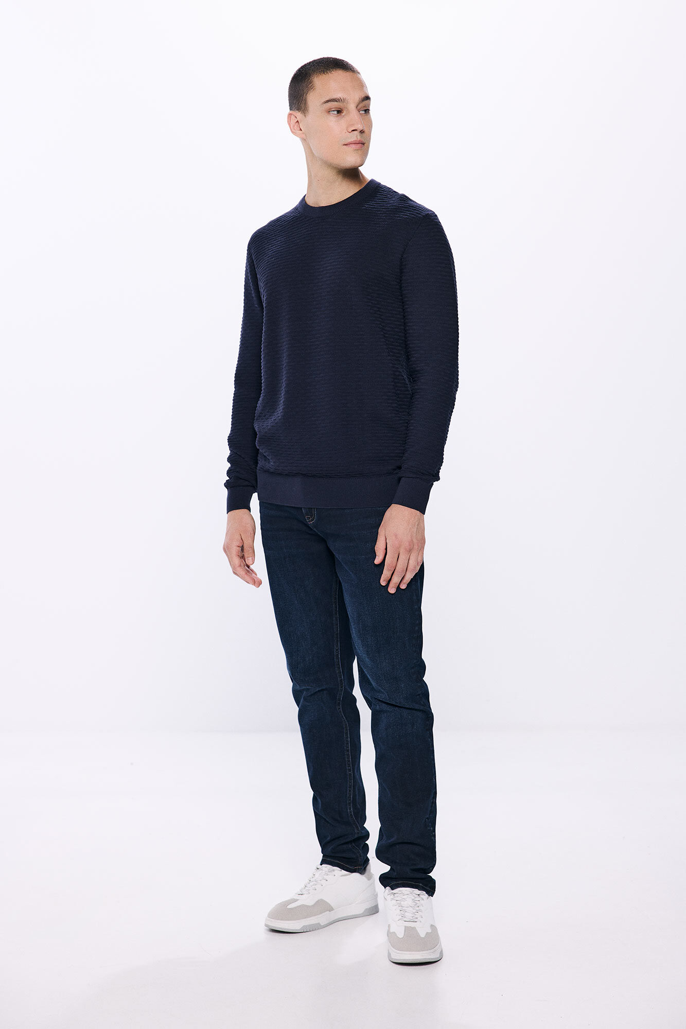 Springfield Jeans slim fit azul muito escuro