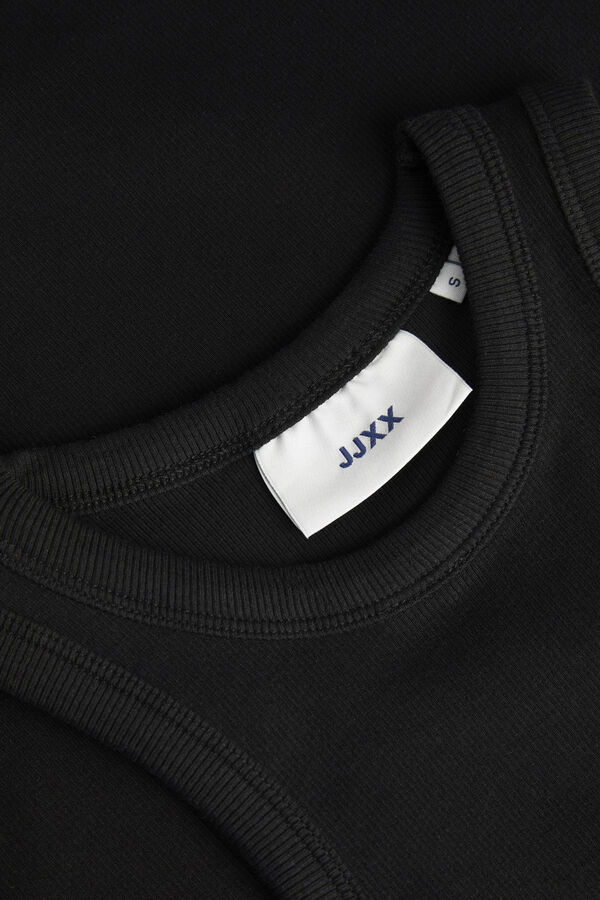 Jack & Jones Vestido midi canal&eacute; negro