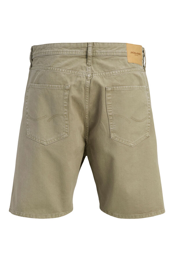 Jack & Jones Bermuda loose de algod&oacute;n kaki