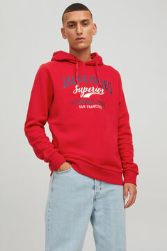 Springfield Sweatshirt com capuz vermelho