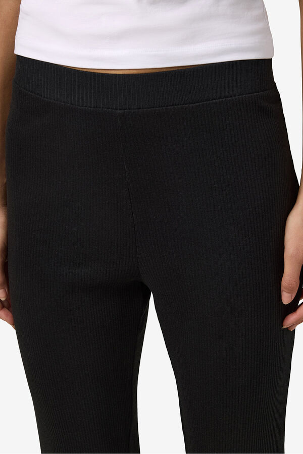 Noisy May Calças de malha preto