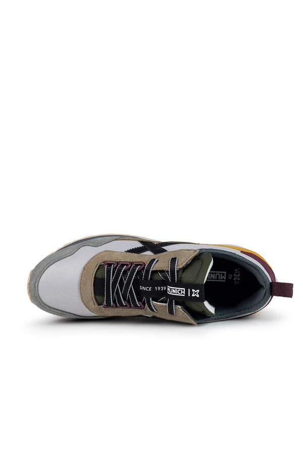 Munich T&eacute;nis casual para homem  cinzento