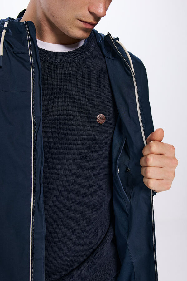 Springfield Parka t&eacute;cnica azul