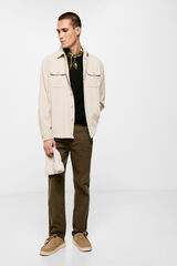 Springfield Cal&ccedil;as 5 bolsos cor regular relax lavado cru