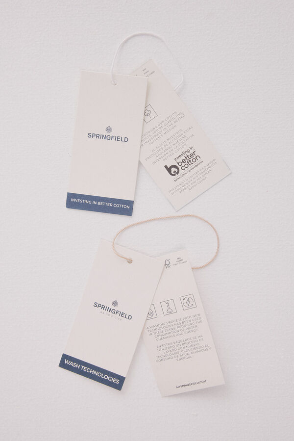 Springfield Cazadora vaquera boxy fit azul