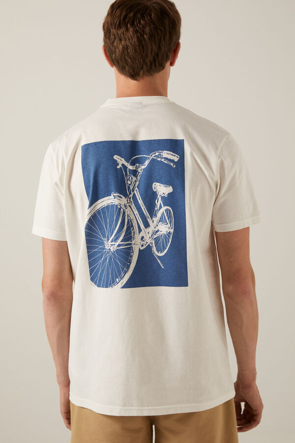 Springfield T-shirt bicicleta cru