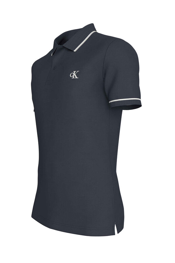 CK Jeans Polo de manga curta azul