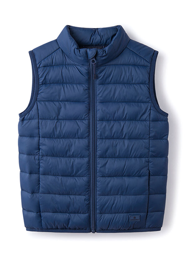 Springfield Kids Colete b&aacute;sico menino azul