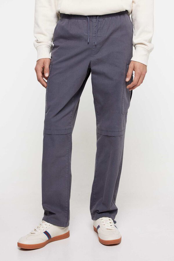 Springfield Pantal&oacute;n cargo parachute azul