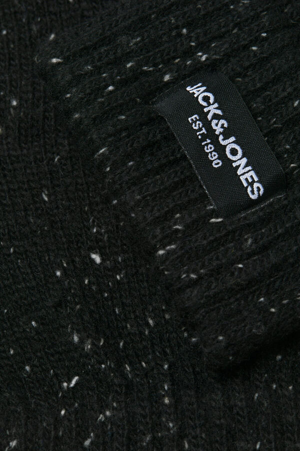 Jack & Jones Luvas de malha preto