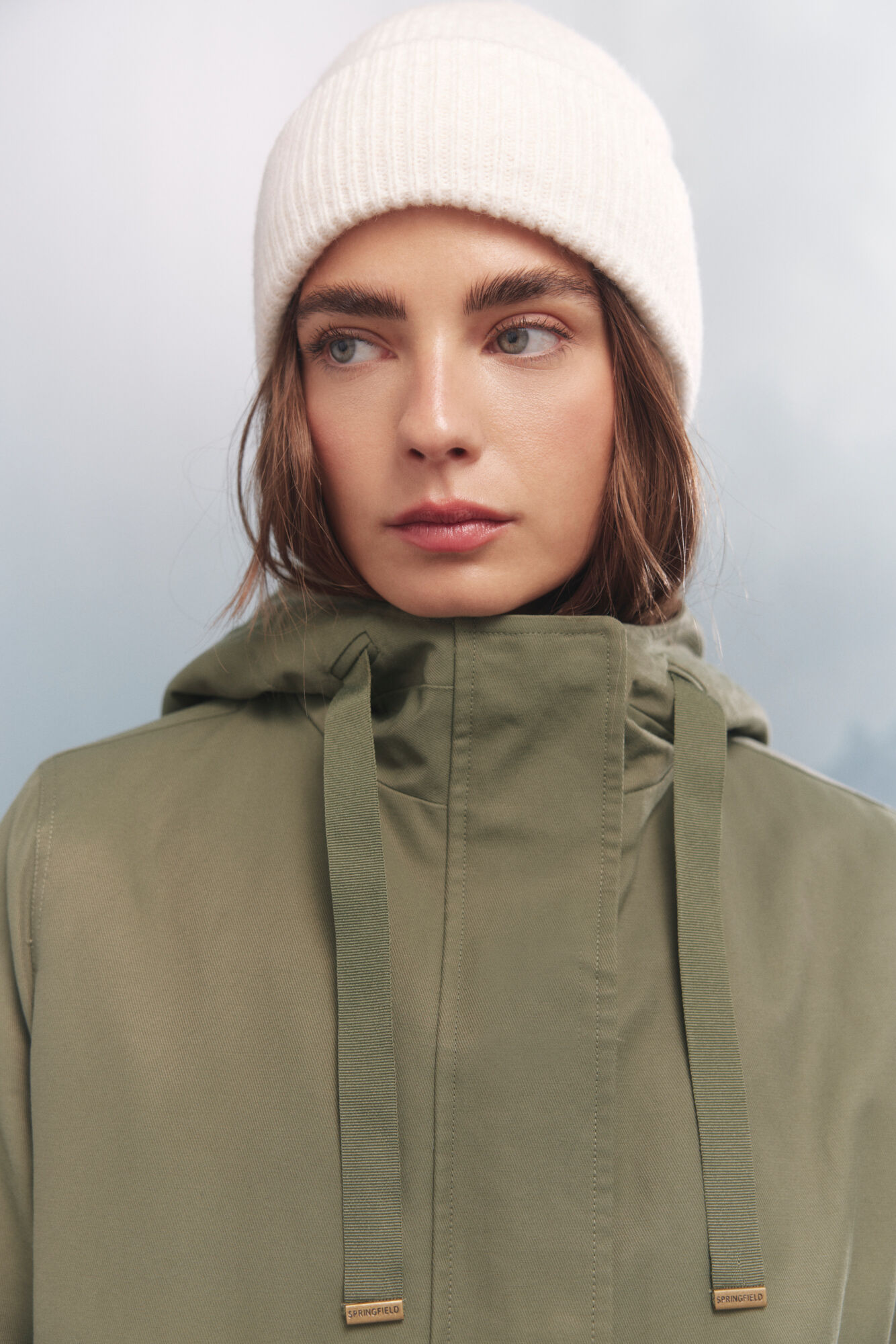 Springfield Parka capucha Sorona Aura