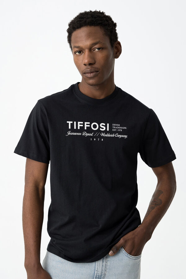 Tiffosi Camiseta estampada azul