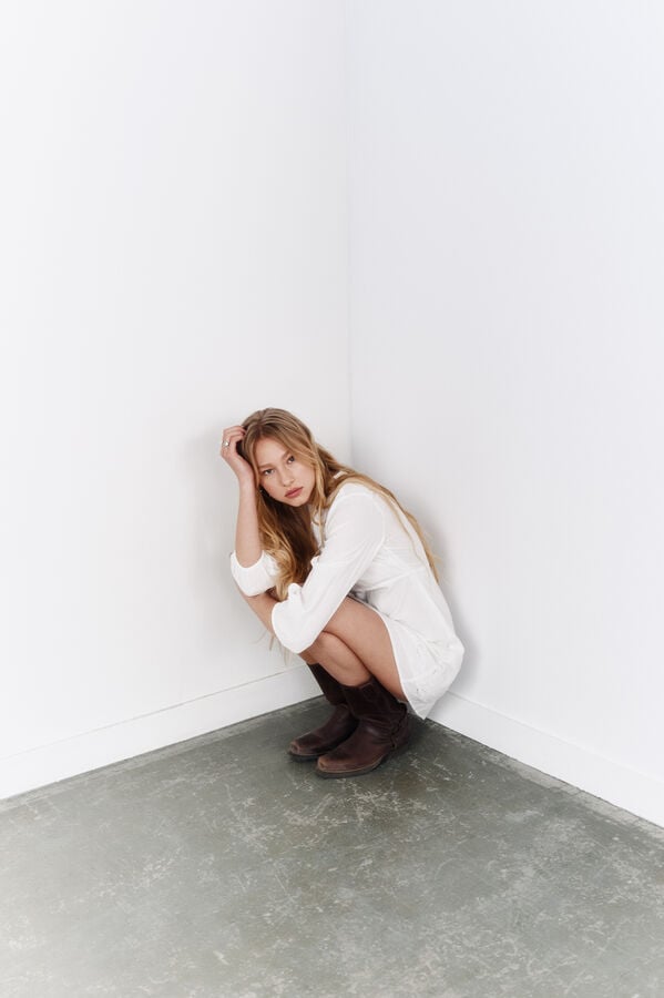 High Spirits Vestido "pérola" bege