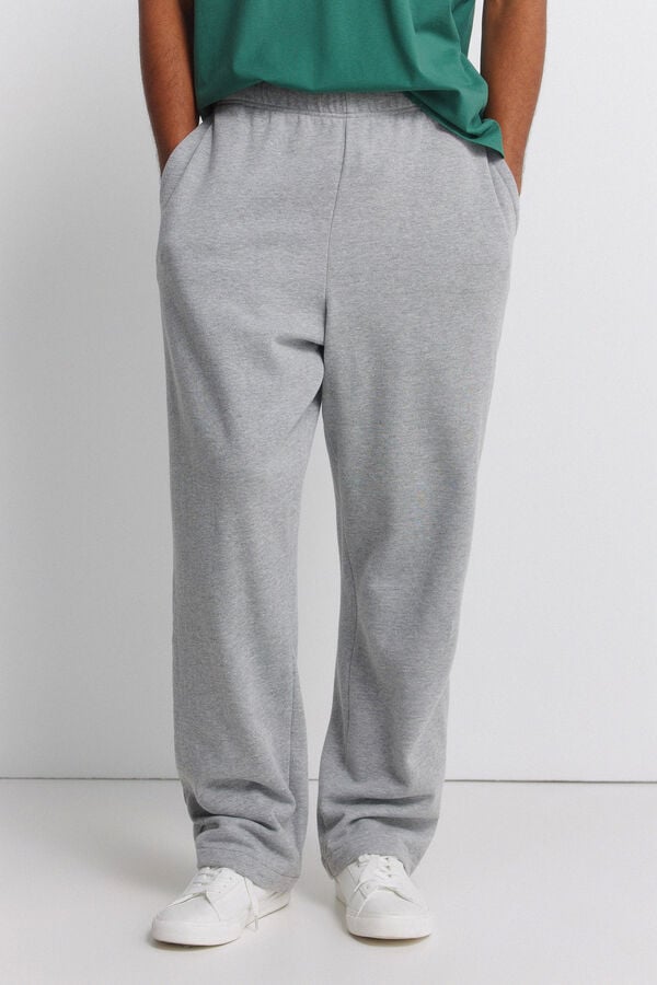 Springfield Pantal&oacute;n jogger ancho gris