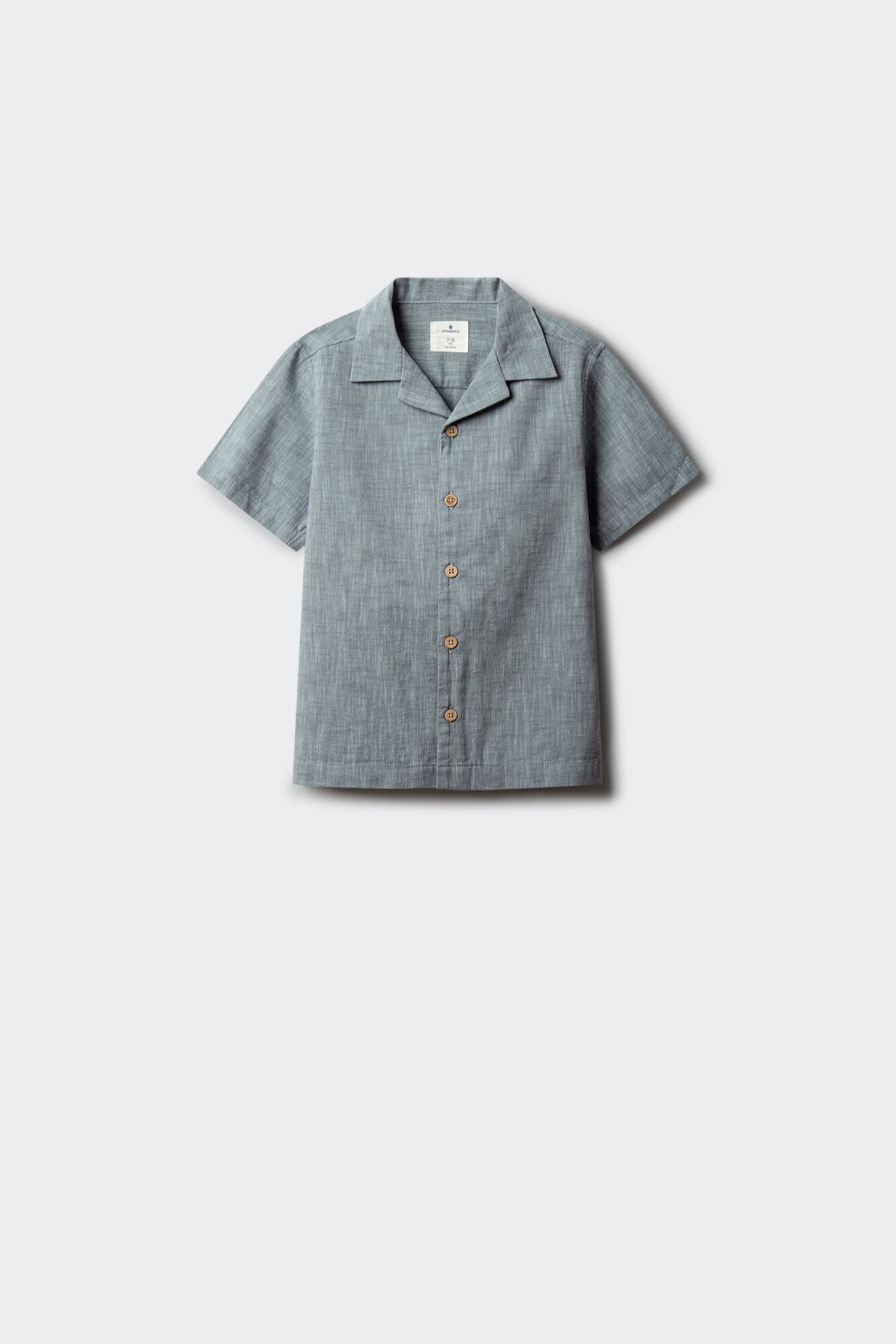 Springfield Kids Camisa manga corta estilo lino ni&ntilde;o