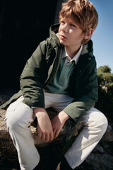 Springfield Kids Crian&ccedil;a de carga cal&ccedil;as chino branco